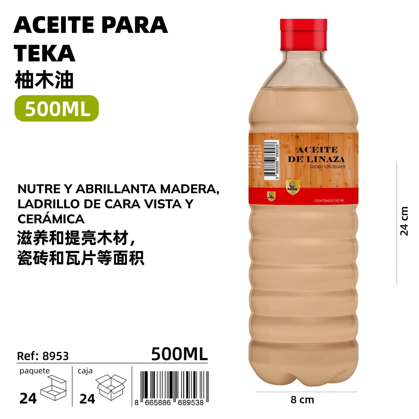 ACEITE DE LINAZA CON SECANTE