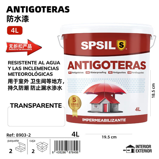 ANTIGOTERAS TRANSPARENTE 4