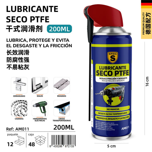 SPRAY LUBRICANTE SECO AL PTFE