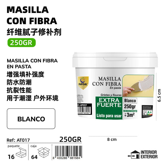 MASILLA CON FIBRA 250GR