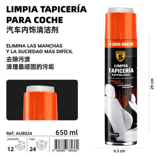 ESPUMA LIMPIA TAPICERIAS 650ML
