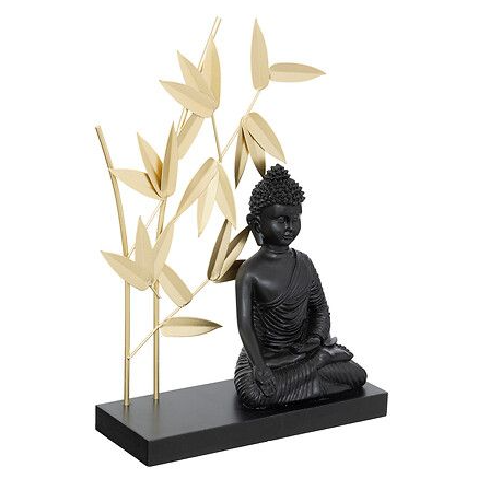 DECORACI_N BOUDDHA JILING RESINA  32 CM DE ALTO