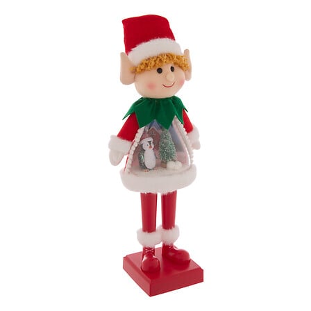 Decoración interior personaje de pie luminoso 5 LED alto 56 cm surtido