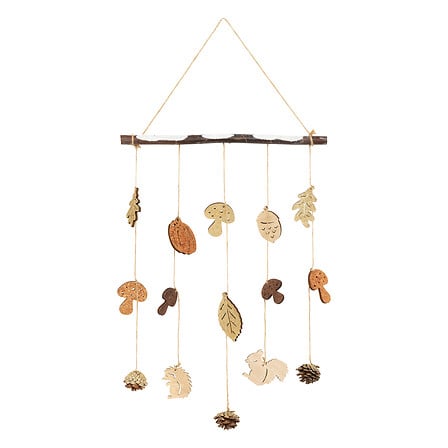 Suspensión madera, 75 cm de alto, Mysterious Forest