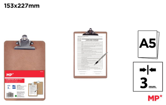 CARPETA CON PINZA