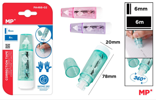 CORRECTOR TAPE + GLUE TAPE