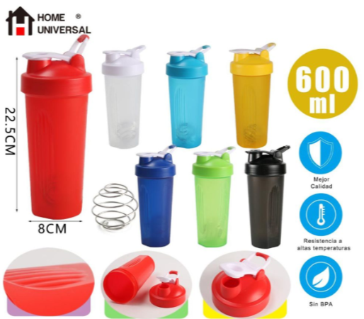 BOTELLA 600ML PLASTICO